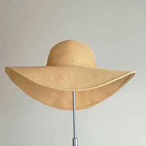 Stylish J Crew summer straw hat